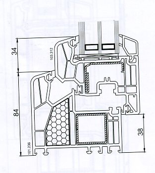 Alphaline 90 Telaio: 101.236 Anta: 103.312