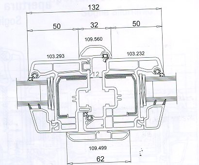 Perfecline con nodo centrale ridotto 